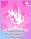 Suppressive Wind-Splitting Round